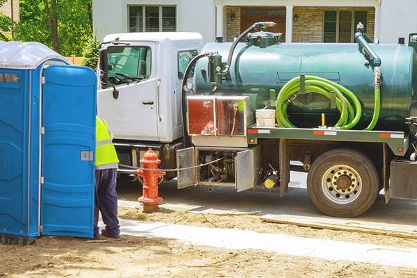 staff at Northampton Porta Potty Rental